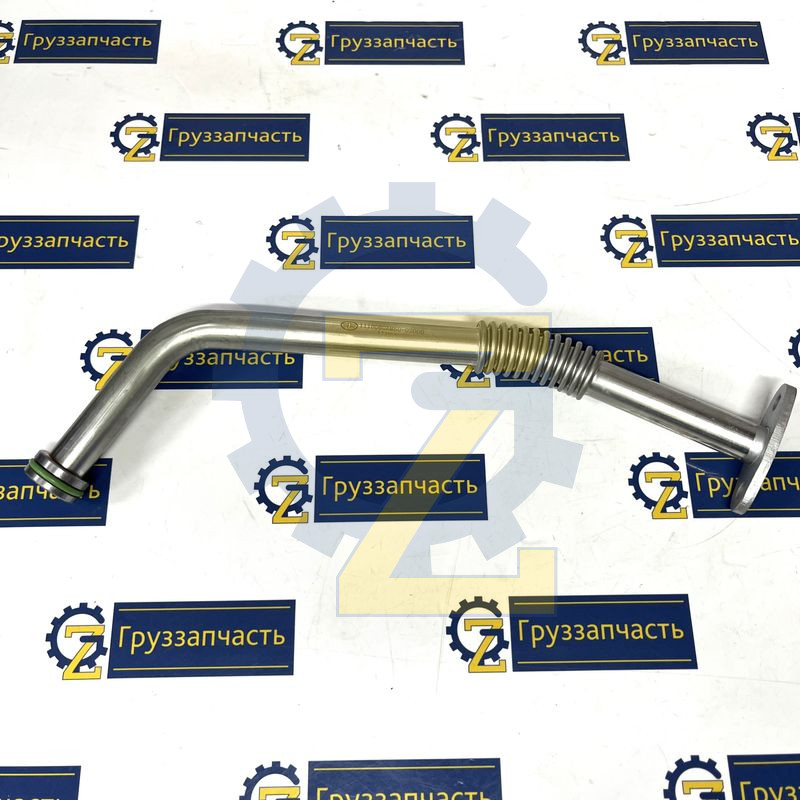Трубка масляная турбокомпрессора выпускная FAW J7 (Оригинал)